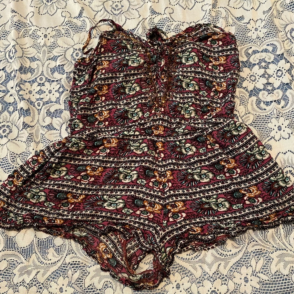 Jeweled romper